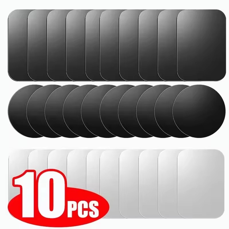 Phone Accessories Holder Car - 5/10 stuks magnetische metalen plaat schijf