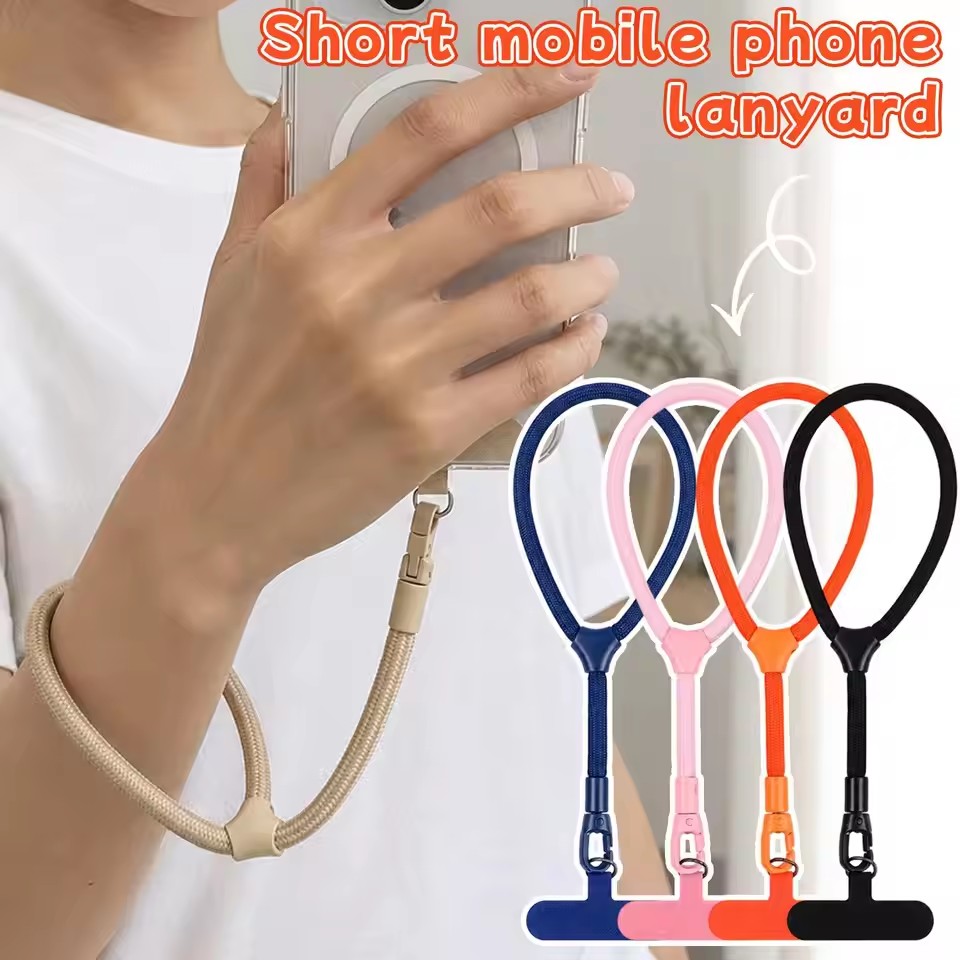 Phone Accessories Charms - Universele anti-verlies mobiele telefoonriem, hangkoord, 360
