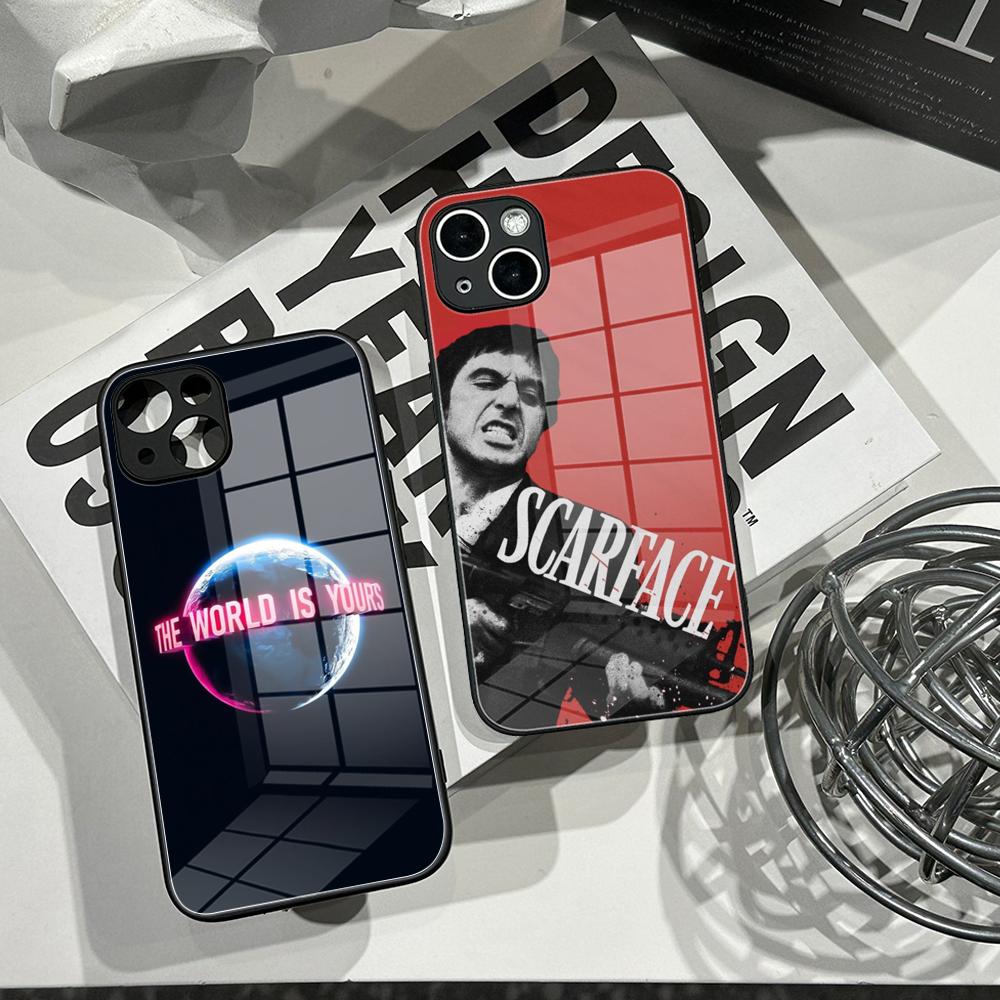 Apple Iphone 15 - S-Scarface 1983 Pacino Film Telefoonhoesje Gehard