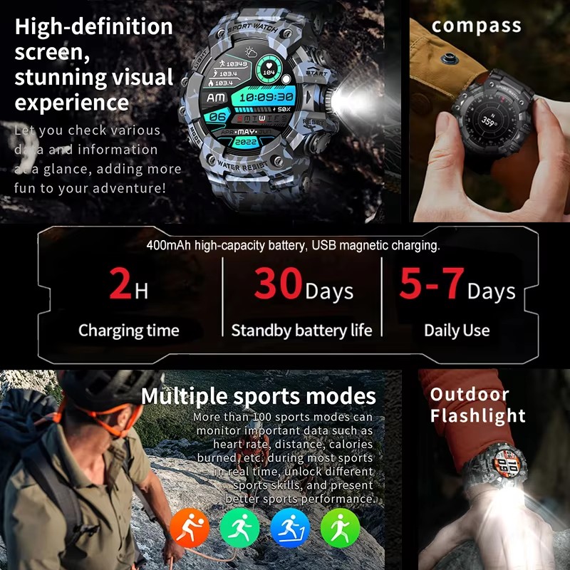 2026 Smart Watch Sport Outdoor - Phone Zone Accessories & Repair Photos recensie en prijs